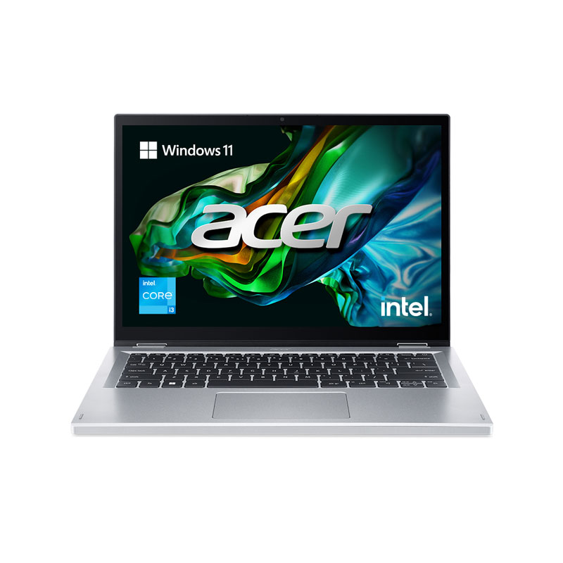 Picture of Acer Aspire 3 - 14 Intel Core i3-N305 (35.56) cm 14" A3SP14-31PT Thin & Light Laptop (8GB/ 512GB SSD/ Windows 11 Home/ Intel UHD Graphics/ MS Office/ 1Year Warranty/ Pure Silver/ 1.54Kg